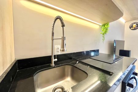 Studio à venda com 25m², 1 quarto e sem vagaCozinha