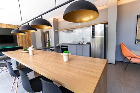 Apartamento à venda com 34m², 1 quarto e sem vaga Apartamento à venda com 34m², 1 quarto e sem vagaÁrea comum - Salão de Festas