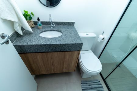 Apartamento à venda com 34m², 1 quarto e sem vaga Apartamento à venda com 34m², 1 quarto e sem vagaBanheiro