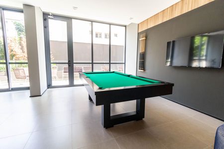 Apartamento à venda com 34m², 1 quarto e sem vaga Apartamento à venda com 34m², 1 quarto e sem vagaÁrea comum - Salão de Jogos