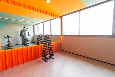 Apartamento à venda com 34m², 1 quarto e sem vaga Apartamento à venda com 34m², 1 quarto e sem vagaÁrea comum - Academia