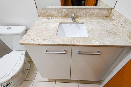 Apartamento à venda com 65m², 2 quartos e 1 vagaBanheiro da Suíte 2