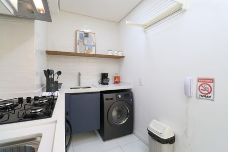 Apartamento à venda com 38m², 2 quartos e sem vagaCozinha e Área de Serviço
