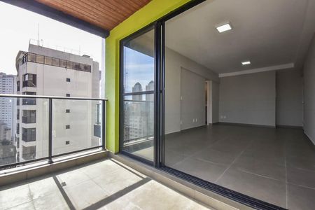 Apartamento para alugar com 62m², 1 quarto e 1 vaga Apartamento para alugar com 62m², 1 quarto e 1 vagaVaranda