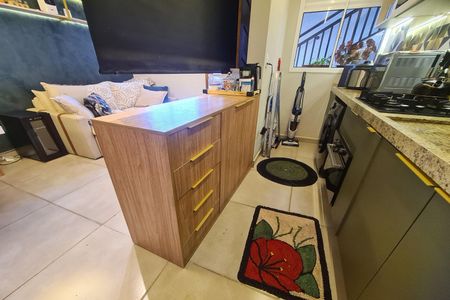 Apartamento à venda com 31m², 1 quarto e 1 vagaCozinha e Área de Serviço