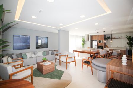 Studio à venda com 31m², 1 quarto e 1 vaga Studio à venda com 31m², 1 quarto e 1 vagaÁrea comum - Salão de festas