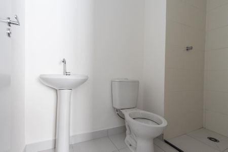 Apartamento para alugar com 28m², 1 quarto e sem vagaBanheiro da Suíte