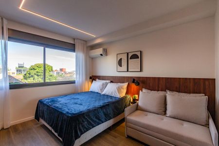 Studio à venda com 30m², 1 quarto e sem vaga Studio à venda com 30m², 1 quarto e sem vagaSala/Quarto