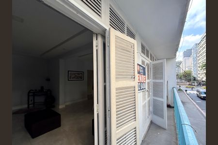 Varanda da Sala de apartamento à venda com 3 quartos, 164m² em Copacabana, Rio de Janeiro