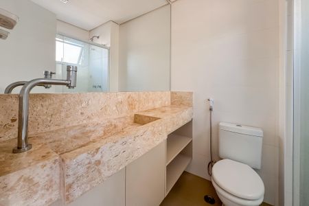 Studio para alugar com 45m², 1 quarto e 1 vaga Studio para alugar com 45m², 1 quarto e 1 vagaBanheiro