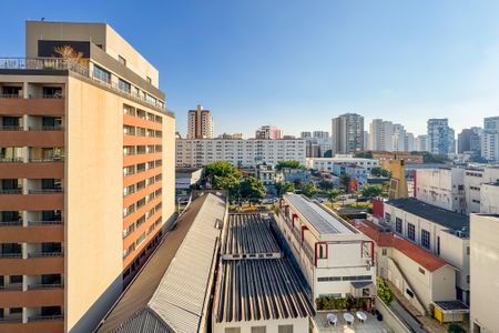 Studio para alugar com 45m², 1 quarto e 1 vaga Studio para alugar com 45m², 1 quarto e 1 vagaVista da Varanda