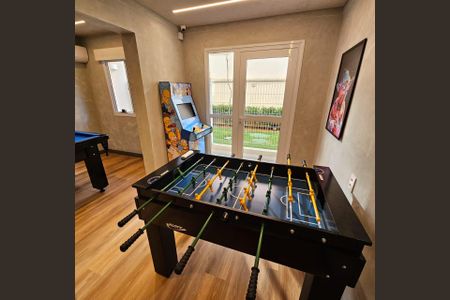 Apartamento à venda com 28m², 1 quarto e sem vaga Apartamento à venda com 28m², 1 quarto e sem vagaárea comum - Sala de jogos