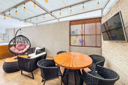 Apartamento à venda com 155m², 2 quartos e 2 vagasCobertura - Área Gourmet