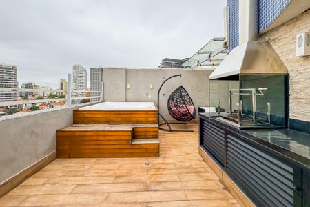 Apartamento à venda com 155m², 2 quartos e 2 vagasCobertura - Churrasqueira e Jacuzzi