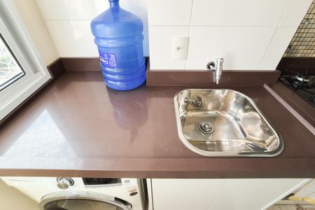 Apartamento à venda com 49m², 2 quartos e 1 vagaCozinha e Área de Serviço