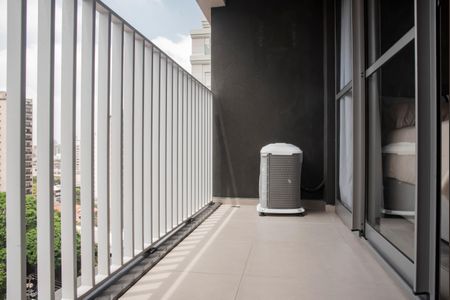 Studio para alugar com 29m², 1 quarto e sem vagaVaranda 