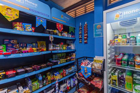 Apartamento à venda com 95m², 2 quartos e 2 vagasÁrea comum - Mini mercado