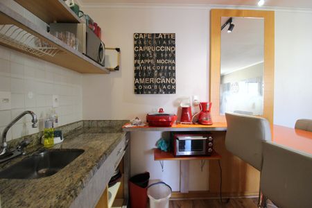 Studio à venda com 35m², 1 quarto e 1 vagaSala/Cozinha