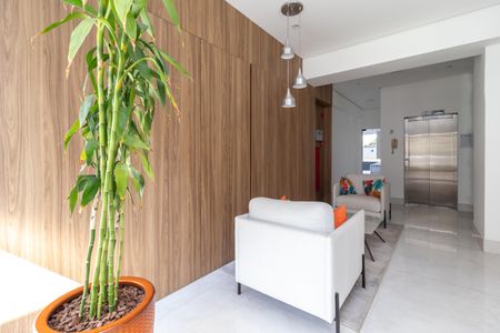 Apartamento à venda com 28m², 1 quarto e 1 vagaHall Social
