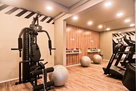 Apartamento à venda com 38m², 1 quarto e sem vaga Apartamento à venda com 38m², 1 quarto e sem vagaÁrea comum - Academia