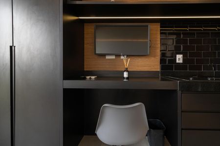 Studio à venda com 26m², 1 quarto e 1 vagaStudio