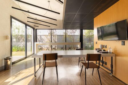 Studio à venda com 26m², 1 quarto e 1 vagaÁrea comum - Salão de festas