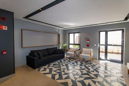 Apartamento à venda com 39m², 2 quartos e sem vaga Apartamento à venda com 39m², 2 quartos e sem vagaHall social