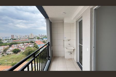 Varanda de apartamento para alugar com 2 quartos, 42m² em Santa Maria, Santo André