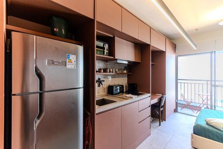 Studio à venda com 27m², 1 quarto e sem vaga Studio à venda com 27m², 1 quarto e sem vagaCozinha