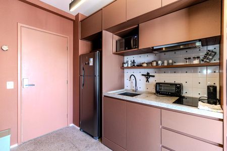 Studio à venda com 27m², 1 quarto e sem vaga Studio à venda com 27m², 1 quarto e sem vagaCozinha