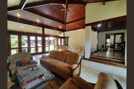 Sala de casa à venda com 5 quartos, 544m² em Barra da Tijuca, Rio de Janeiro