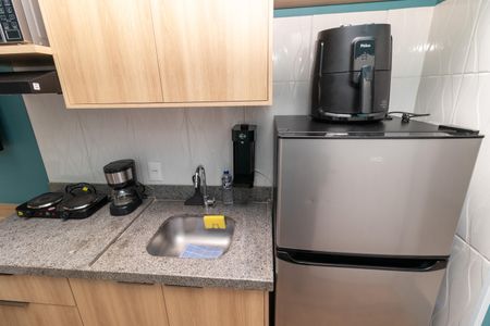 Studio à venda com 25m², 1 quarto e sem vaga Studio à venda com 25m², 1 quarto e sem vagaDetalhe da Cozinha