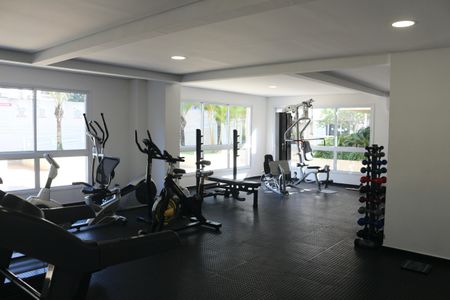 Apartamento para alugar com 67m², 2 quartos e 2 vagasÁrea comum - Academia