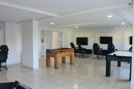 Apartamento para alugar com 67m², 2 quartos e 2 vagasÁrea comum - Salão de jogos