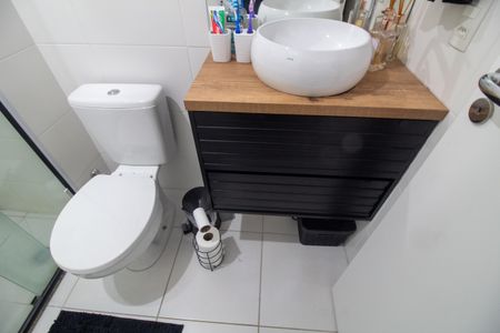 Apartamento à venda com 32m², 1 quarto e sem vaga Apartamento à venda com 32m², 1 quarto e sem vagaBanheiro da Suíte