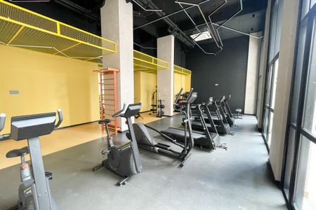 Studio à venda com 25m², 1 quarto e sem vaga Studio à venda com 25m², 1 quarto e sem vagaÁrea comum - Academia