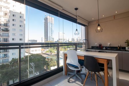 Apartamento à venda com 51m², 1 quarto e 1 vagaVaranda