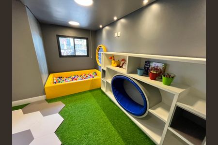 Studio à venda com 47m², 2 quartos e 1 vagaBrinquedoteca