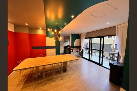 Studio à venda com 47m², 2 quartos e 1 vagaÁrea comum - Salão de festas