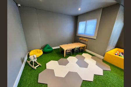 Studio à venda com 47m², 2 quartos e 1 vagaBrinquedoteca