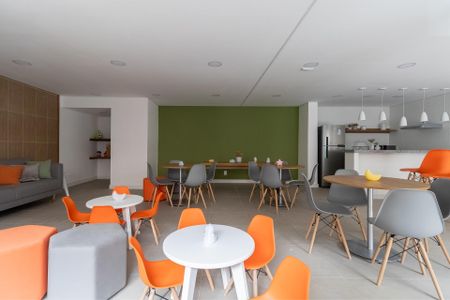 Apartamento à venda com 36m², 2 quartos e 1 vaga Apartamento à venda com 36m², 2 quartos e 1 vagaÁrea Comum - Salão de Festas