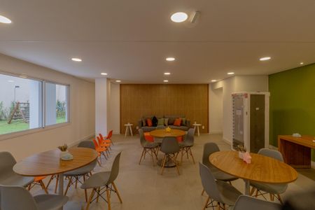 Apartamento à venda com 36m², 2 quartos e 1 vaga Apartamento à venda com 36m², 2 quartos e 1 vagaÁrea Comum - Salão de Festas