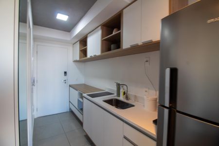 Studio à venda com 26m², 1 quarto e sem vagaCozinha