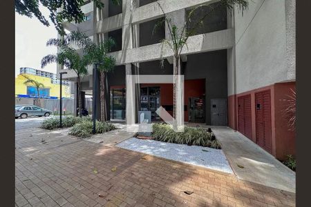 Studio à venda com 26m², 1 quarto e sem vagaFachada e portaria