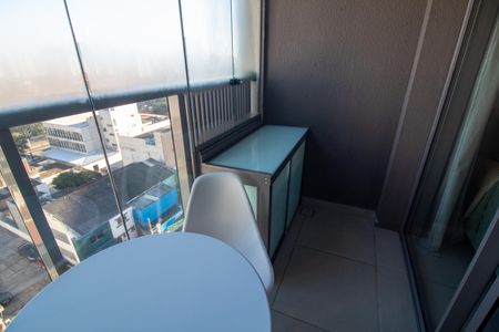 Studio à venda com 26m², 1 quarto e sem vagaVaranda