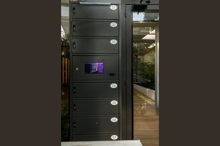 Apartamento à venda com 129m², 3 quartos e 2 vagasCaixa de correio inteligente