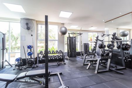 Apartamento à venda com 54m², 1 quarto e 1 vaga Apartamento à venda com 54m², 1 quarto e 1 vagaÁrea comum - Academia