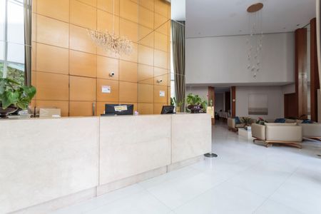 Apartamento à venda com 54m², 1 quarto e 1 vaga Apartamento à venda com 54m², 1 quarto e 1 vagaHall social