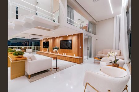 Sala de Estar de apartamento à venda com 2 quartos, 172m² em Vila Nova Conceição, São Paulo
