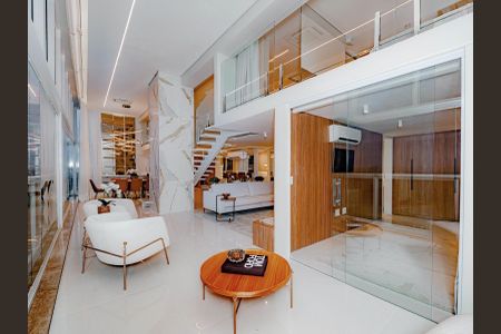 Sala de Estar de apartamento à venda com 2 quartos, 172m² em Vila Nova Conceição, São Paulo